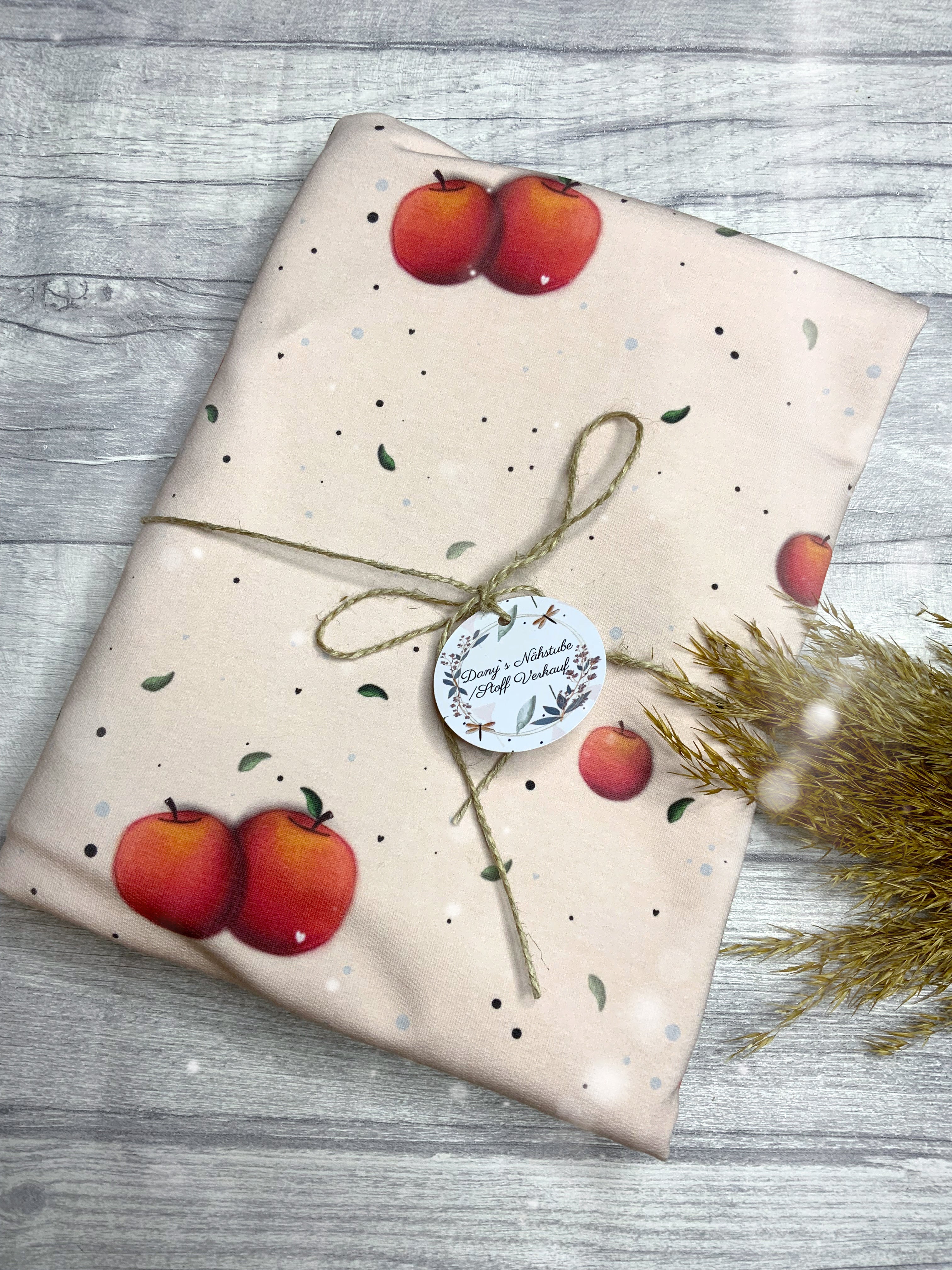 Kleiner Apfel Stoff Eigenproduktion